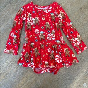 Posh Peanut Festive Red Dress